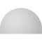 Ekena Millwork Round Top Surface Mount PVC Gable Vent w/ 2"W x 2"P Brickmould Sill Frame, 42"W x 26"H GVPRT42X2603SN - alternate 2